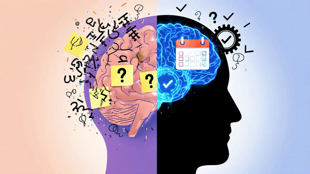 Exekutivní funkce u ADHD: Jak trénovat plánování a organizaci