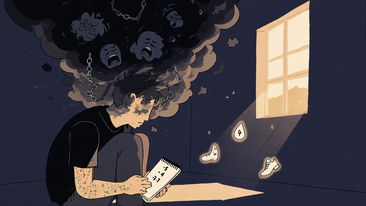 Sebepoškozování při HPO: Jak psychoterapie a bezpečnostní plán pomáhají přestat se ubližovat