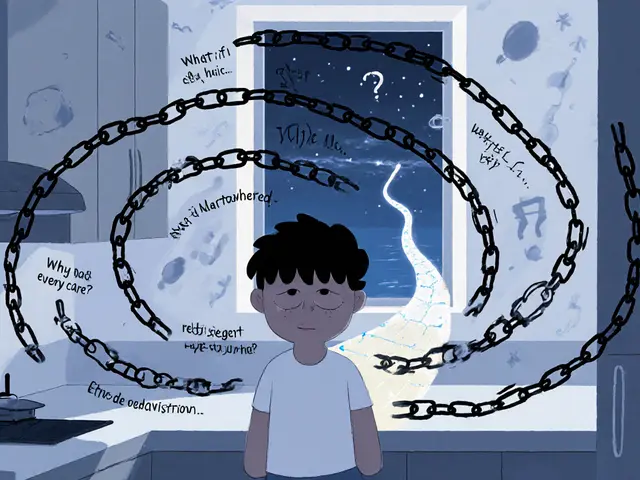 Ruminace a úzkost: Jak psychoterapie pomáhá zastavit kolotoč přemítání