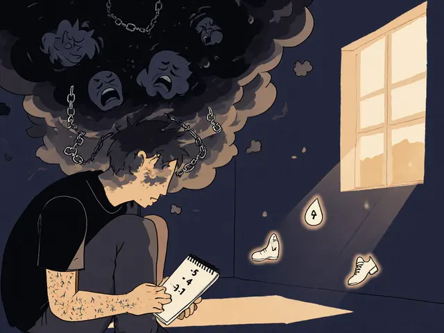 Sebepoškozování při HPO: Jak psychoterapie a bezpečnostní plán pomáhají přestat se ubližovat