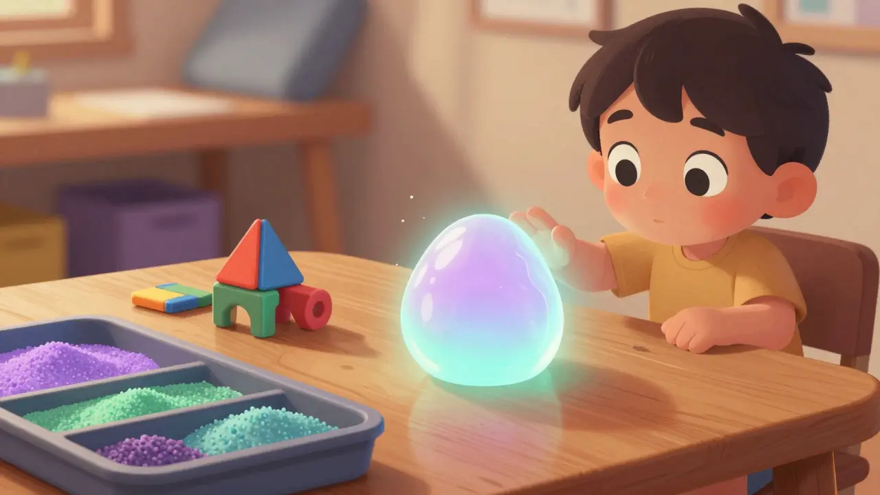 Hračky a materiály v dětské terapii: Co terapeuti používají v praxi