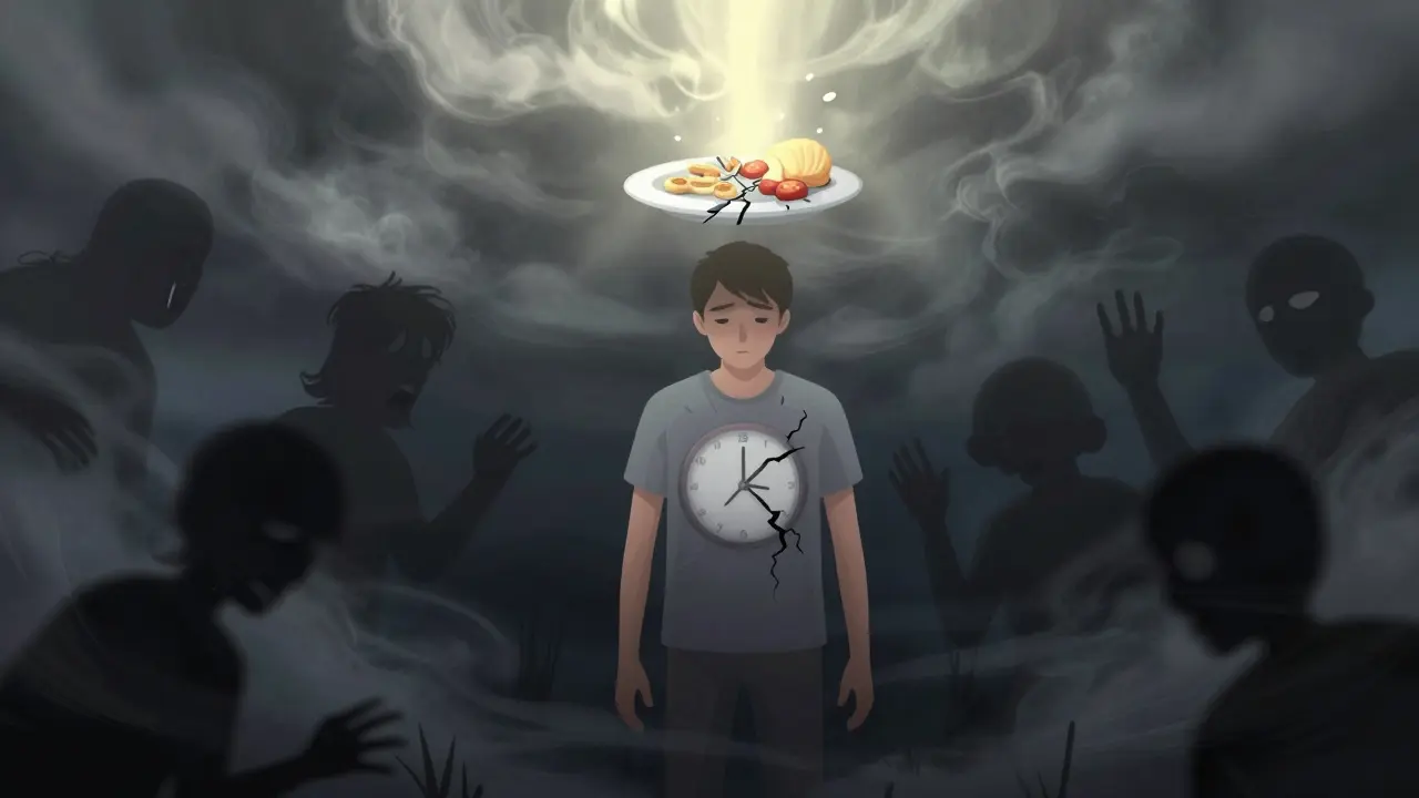 Mentální bulimie: Jak psychoterapie pomáhá překonat přejídání a zvracení