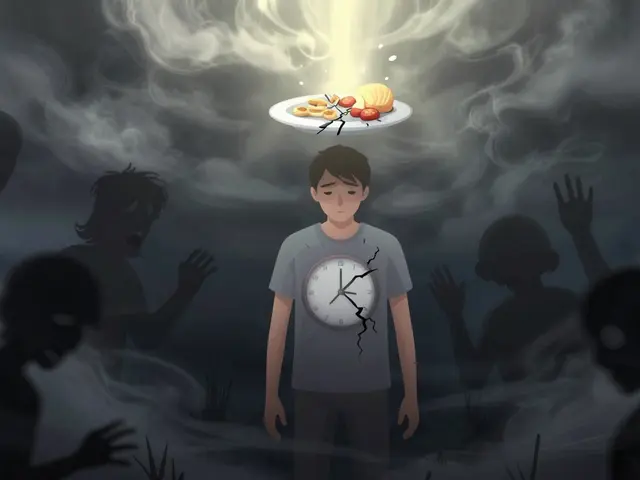 Mentální bulimie: Jak psychoterapie pomáhá překonat přejídání a zvracení