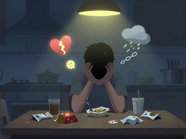 Záchvatovité přejídání bez kompenzace: Co to je, jak se projevuje a jak se léčí