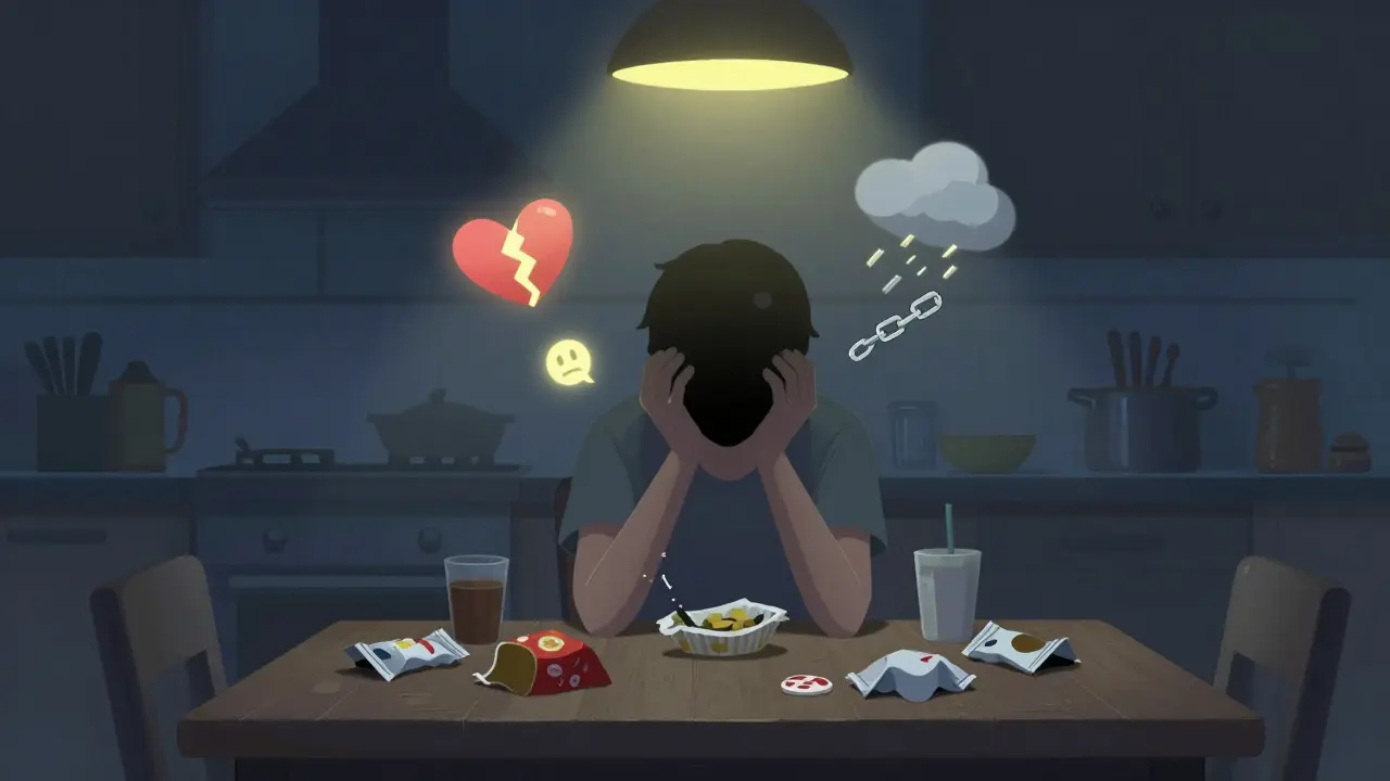 Záchvatovité přejídání bez kompenzace: Co to je, jak se projevuje a jak se léčí