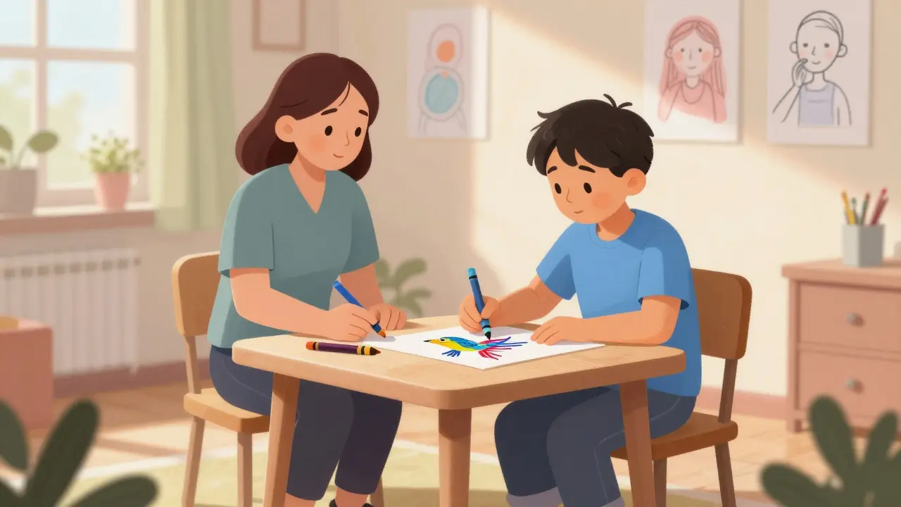 Arteterapie vs. muzikoterapie: Kdy pomáhá obraz a kdy hudba