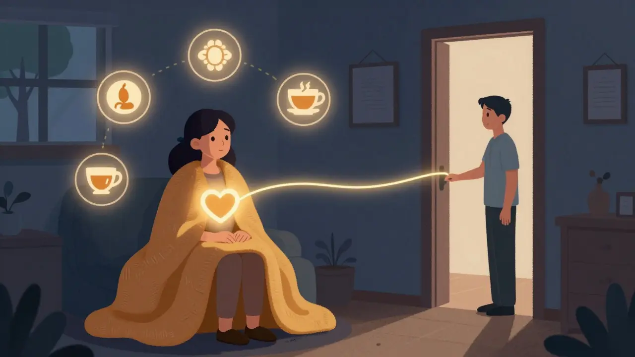 Péče o sebe při léčbě traumatu: Jak sestavit plán podpory mezi sezeními