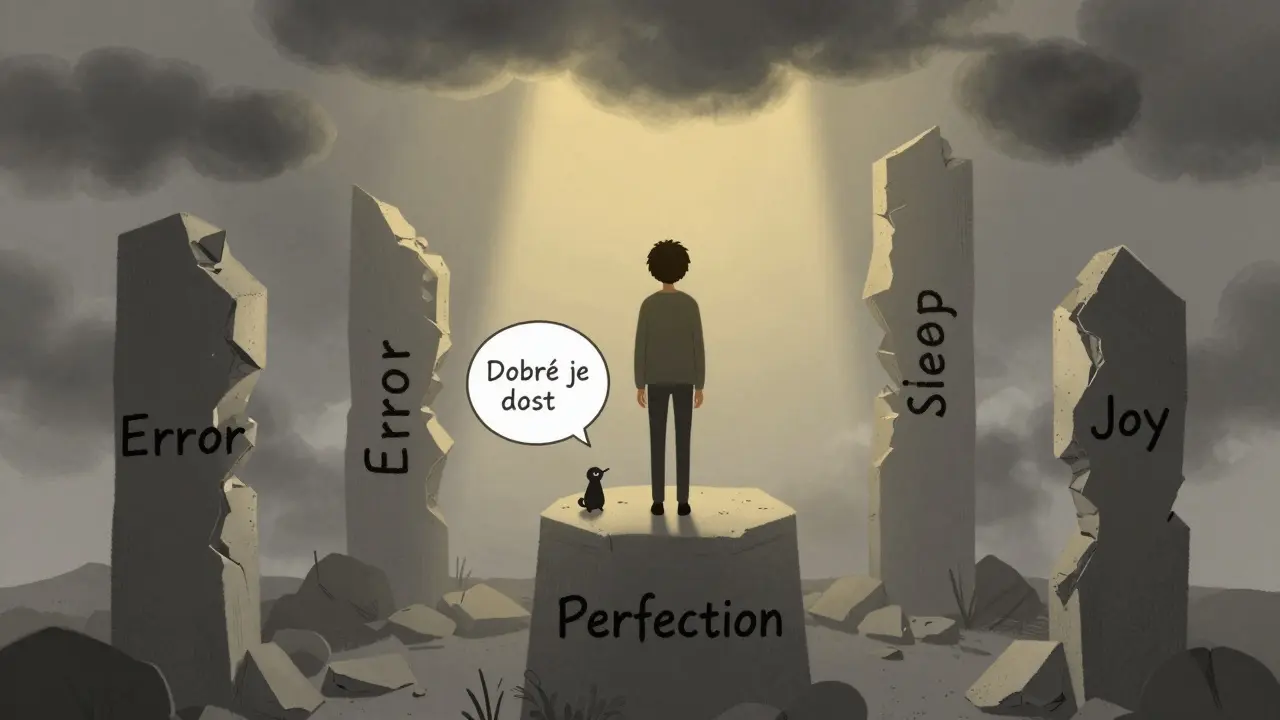 Perfekcionismus a úzkost: Jak KBT pomáhá snížit tlak na výkon