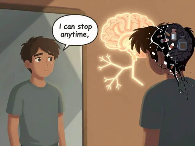 Kognitivní omyly u závislostí: Jak pracovat s racionalizací a popřením