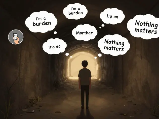 Sebevražedné myšlenky: Co dělat, když se objeví a jak pomáhá terapie