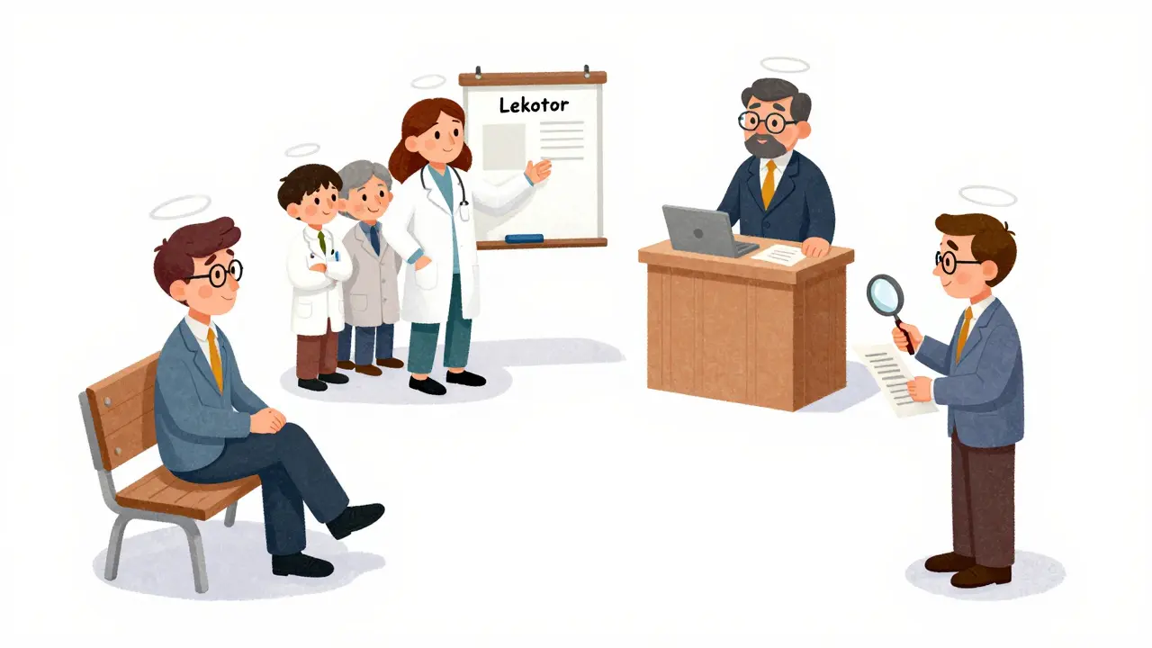 Čtyři role peer pracovníků: konzultant, lektor, advokát a hodnotitel, každý v jiné situaci podpory.