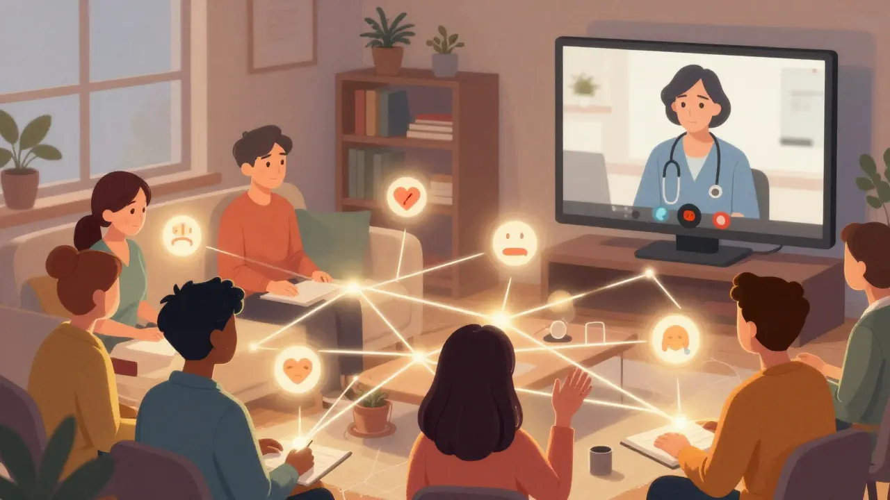 Online skupinová terapie: Jak fungují virtuální terapeutické skupiny a pro koho je skutečně užitečná