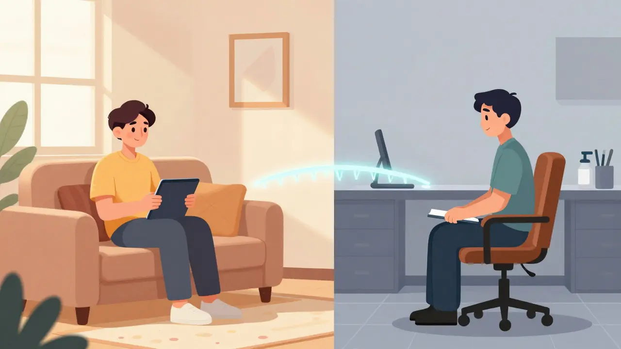Online vs. osobní psychoterapie: Rozdíly v průběhu, kontaktu a struktuře sezení