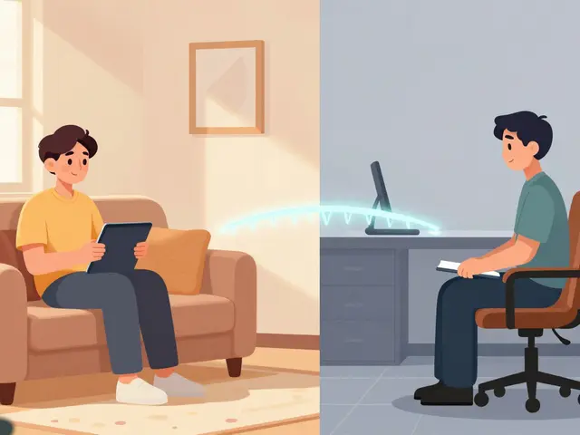 Online vs. osobní psychoterapie: Rozdíly v průběhu, kontaktu a struktuře sezení