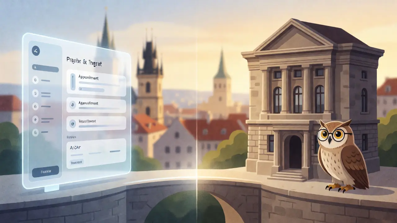 Kombinace komerčních portálů a oficiálních registrů