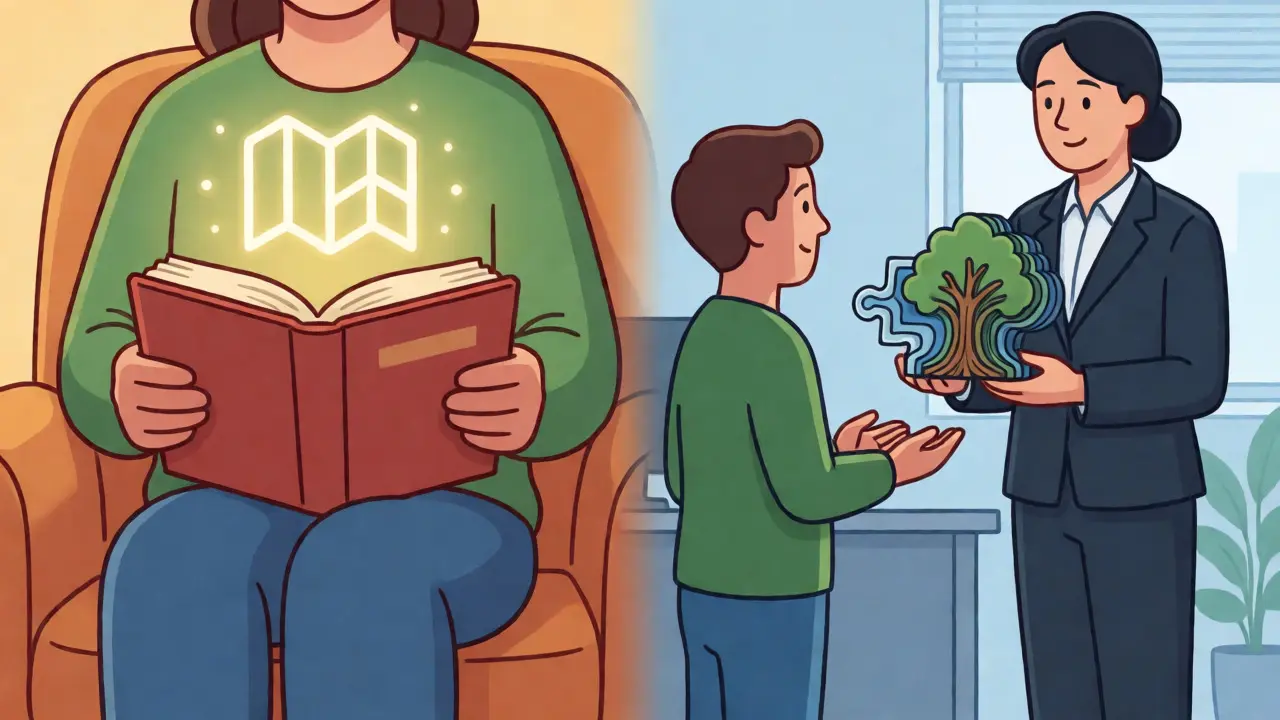 Self-help nebo terapie? Kdy stačí kniha a kdy potřebujete psychoterapeuta
